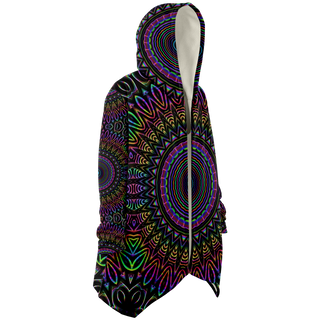 Galactic Gasoline - Imran Microfleece Cloak - AOP