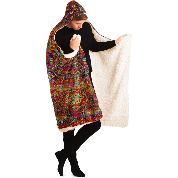 MANDALA Hooded Blanket | LACHLAN WARDLAW