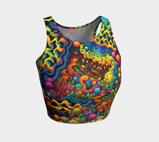 SPILLED OVER CROP TOP | ACIDMATH AI