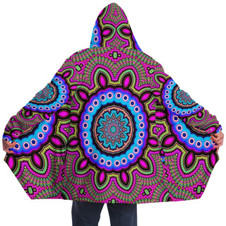SUNSET Microfleece Cloak - PSYCHEDELIC POUR HOUSE