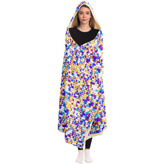 TIC TACS Hooded Blanket - AOP | ARTDESIGNWORKS