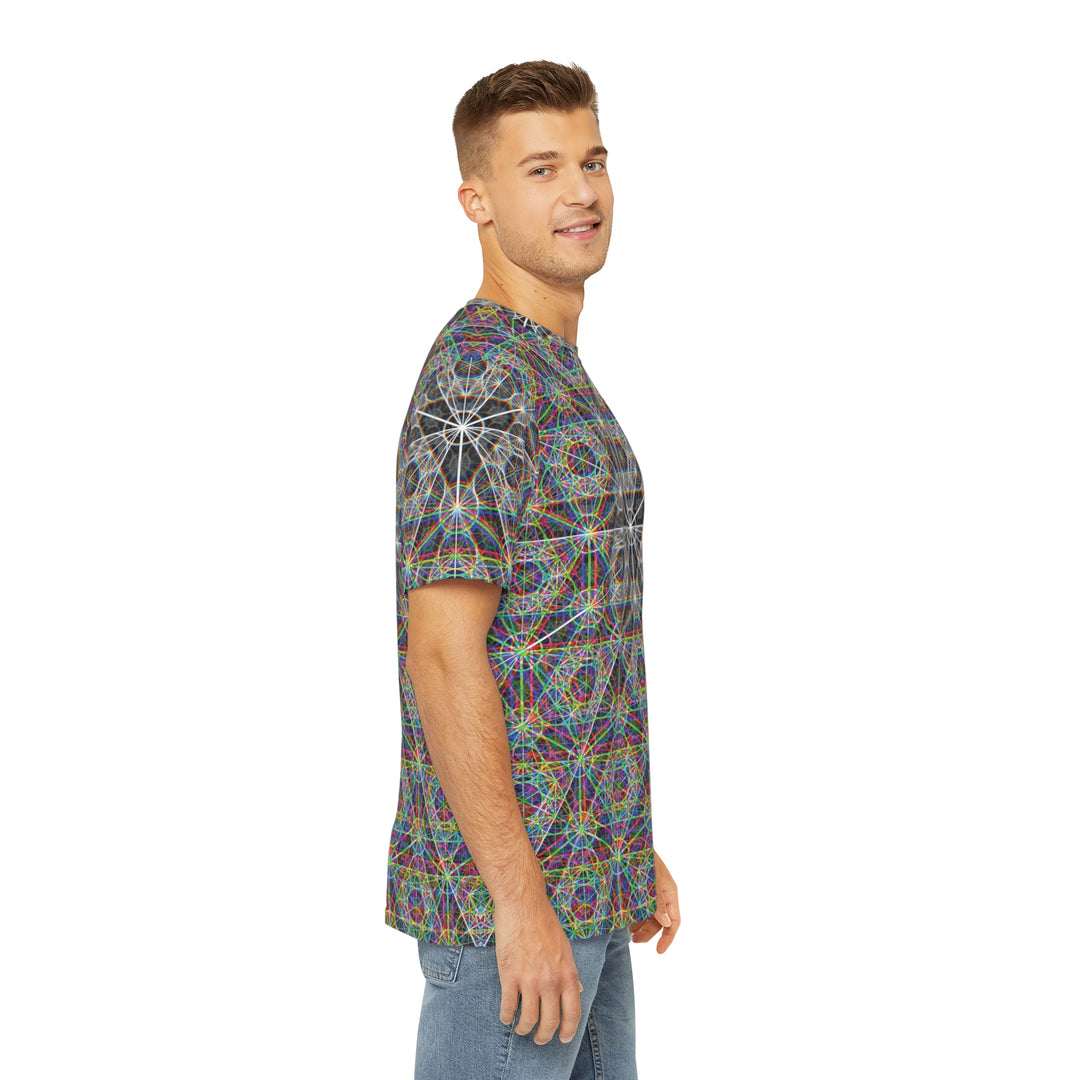 Metatrons Chromatic | Men's Polyester Tee | PatternNerd