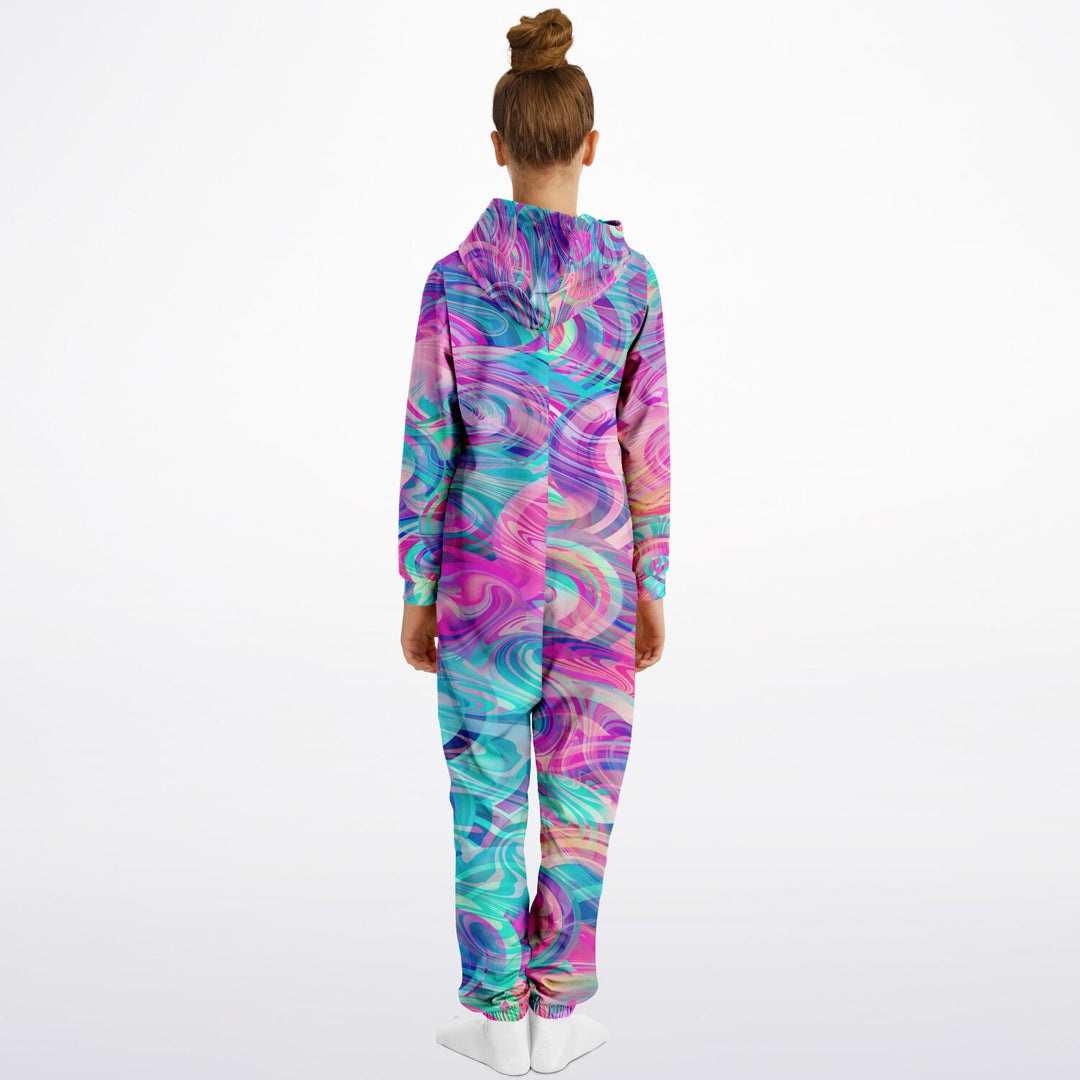 FLUFFY CLOUDS Athletic Kids Jumpsuit - ART DESIGN WORKS