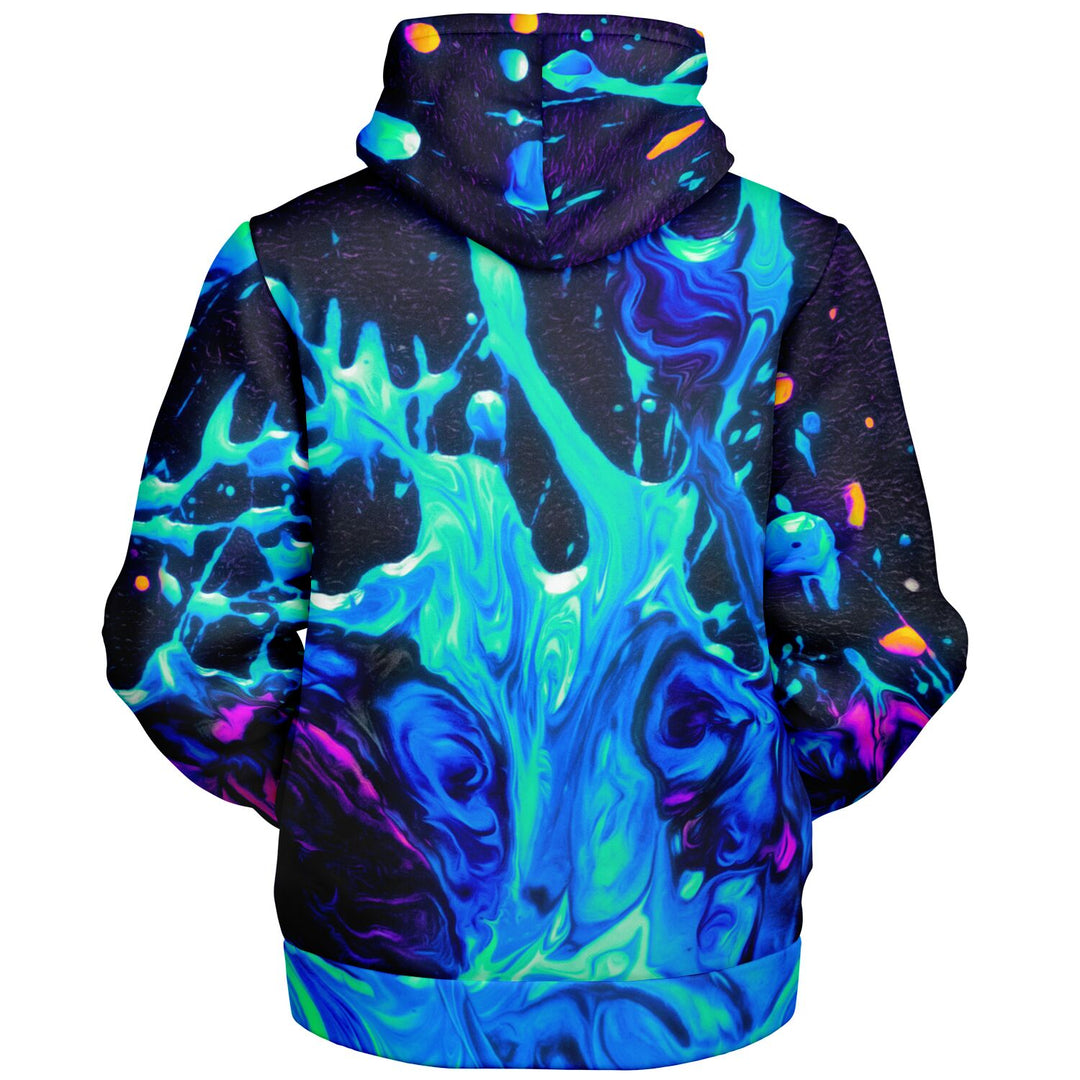 BLASTED Microfleece Ziphoodie - GEOGLYSER