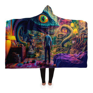 GECKO Hooded Blanket - ACIDMATH AI