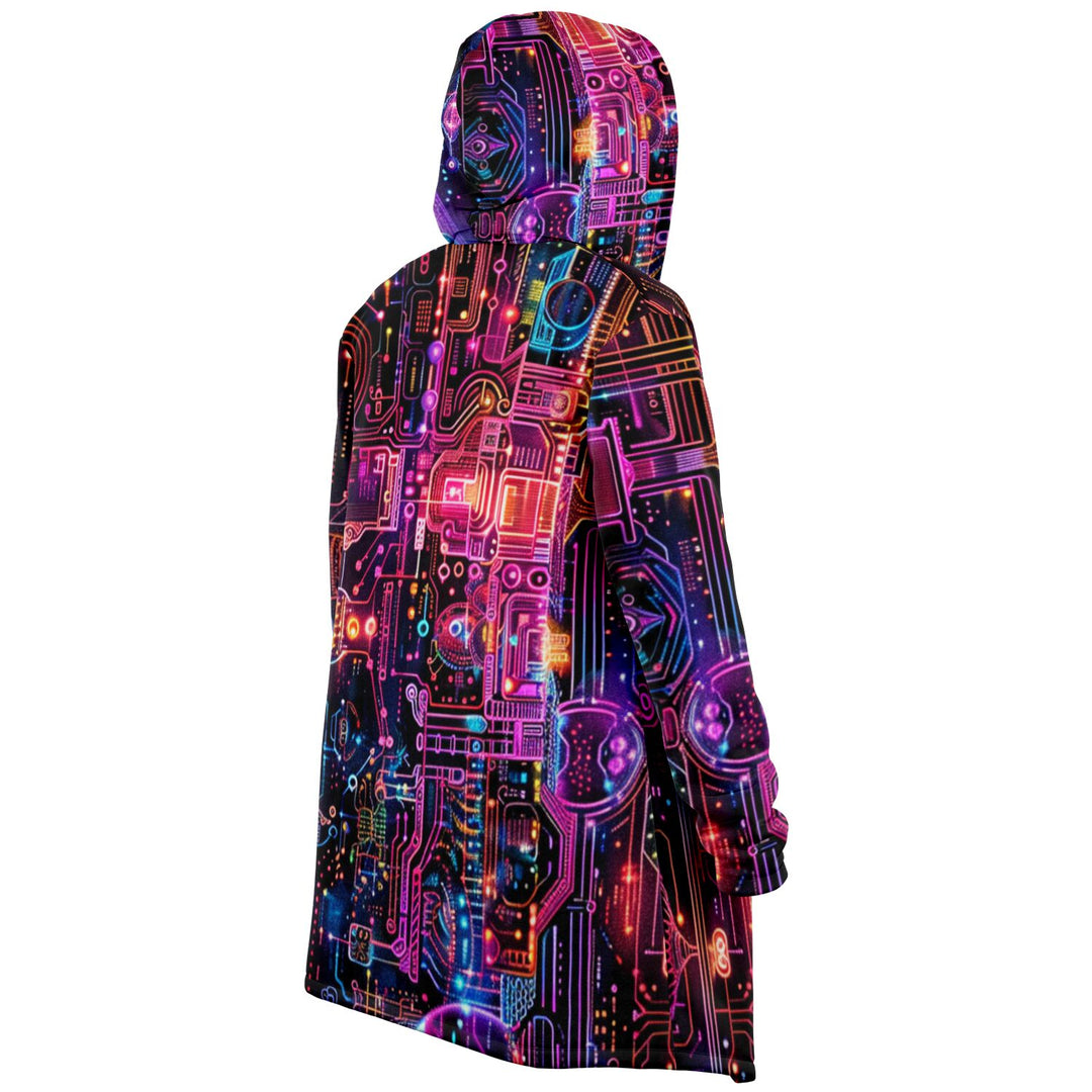 GRIDSTYLES Microfleece Cloak - ACIDMATH AI