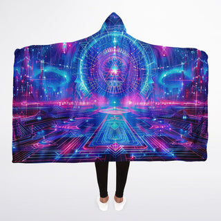 CYANBLISS Hooded Blanket Micro Fleece