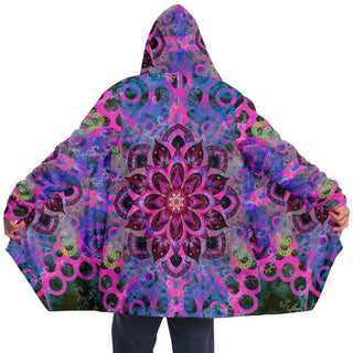 Nova Mandala Microfleece Cloak - Cameron Gray