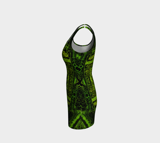 NEON GREENS BODYCON DRESS