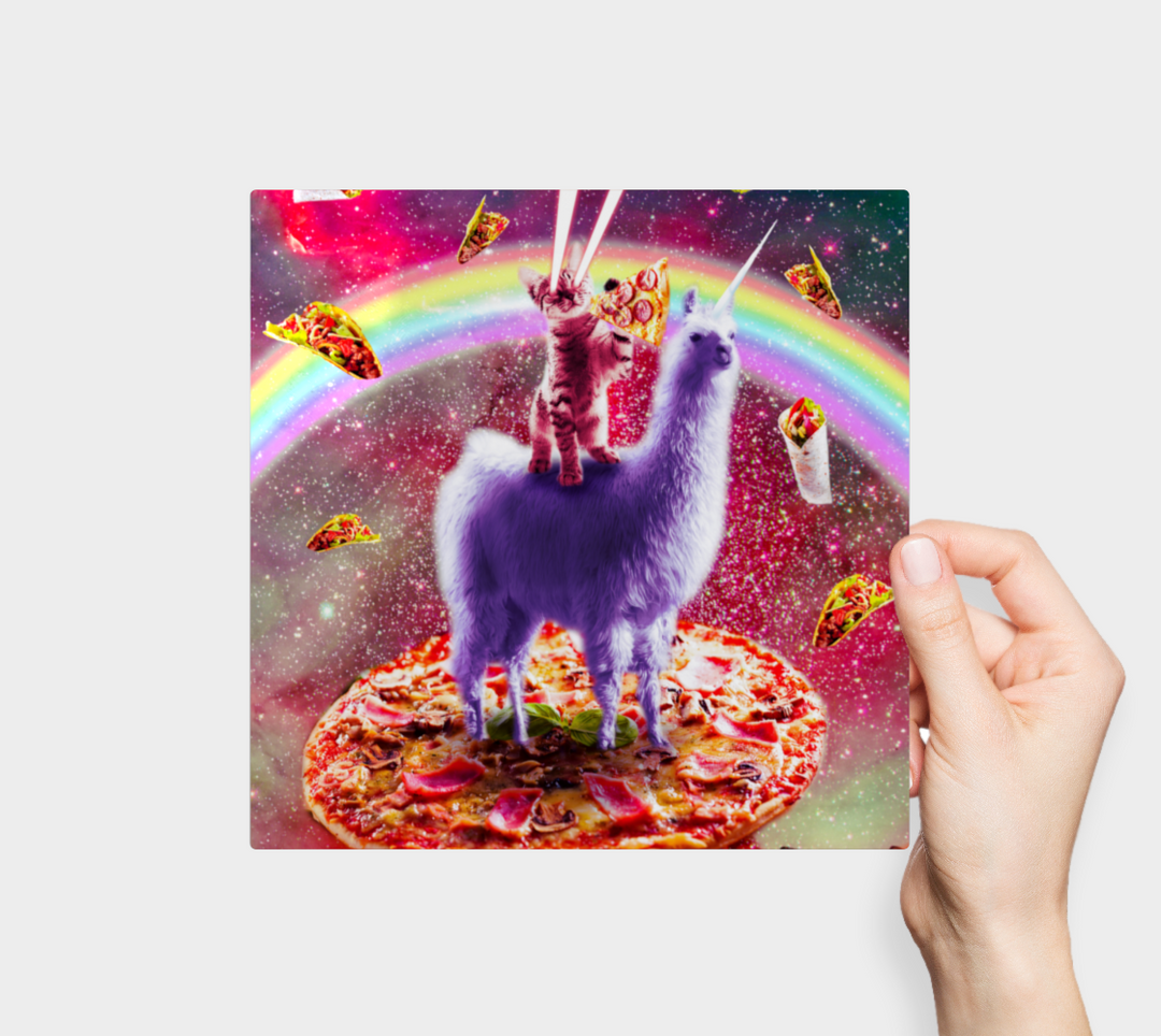 ALPACA PIZZA STICKER