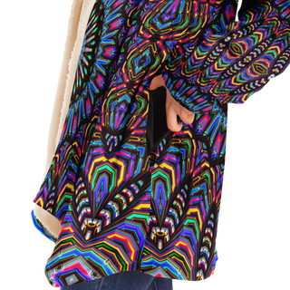 Wookin Wonderful - Imran -Microfleece Cloak - AOP