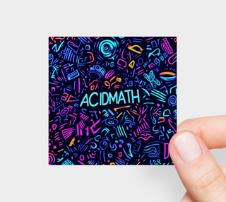 acidmath 002 sticker
