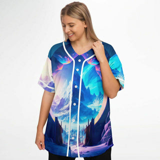 SNOW PORTAL Baseball Jersey - PSYCHEDELIC POUR HOUSE