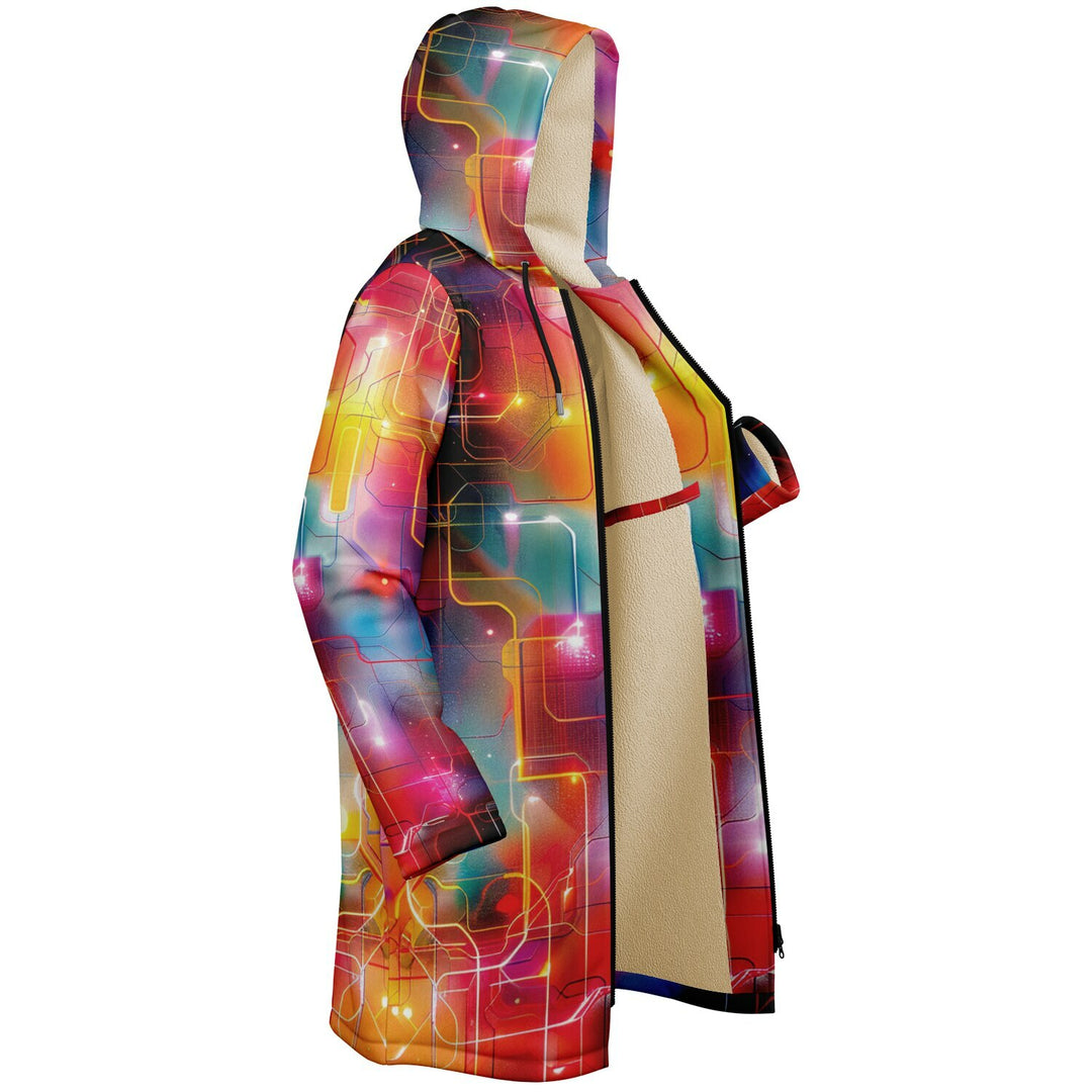 PRETTY FLY Zipper Cloak - ACIDMATH AI