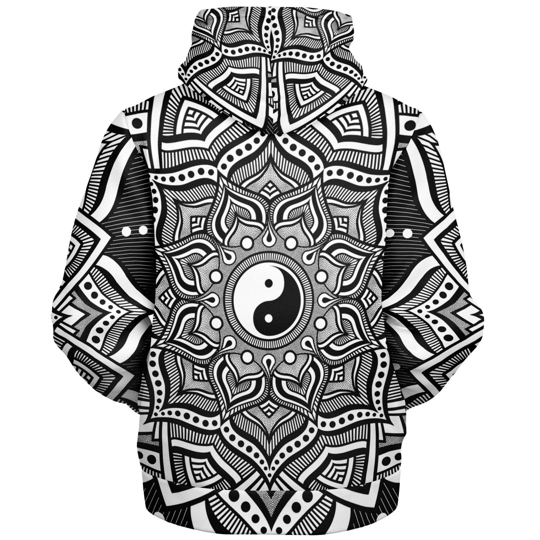 YIN YANG Microfleece Ziphoodie - BROCK SPRINGSTEAD