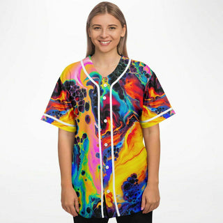 WASTED TIMES Baseball Jersey - GEOGLYSER