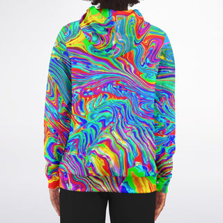 BLOOM Fashion Zip-Up Hoodie | Psychedelic Pour House