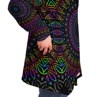 Galactic Gasoline - Imran Microfleece Cloak - AOP