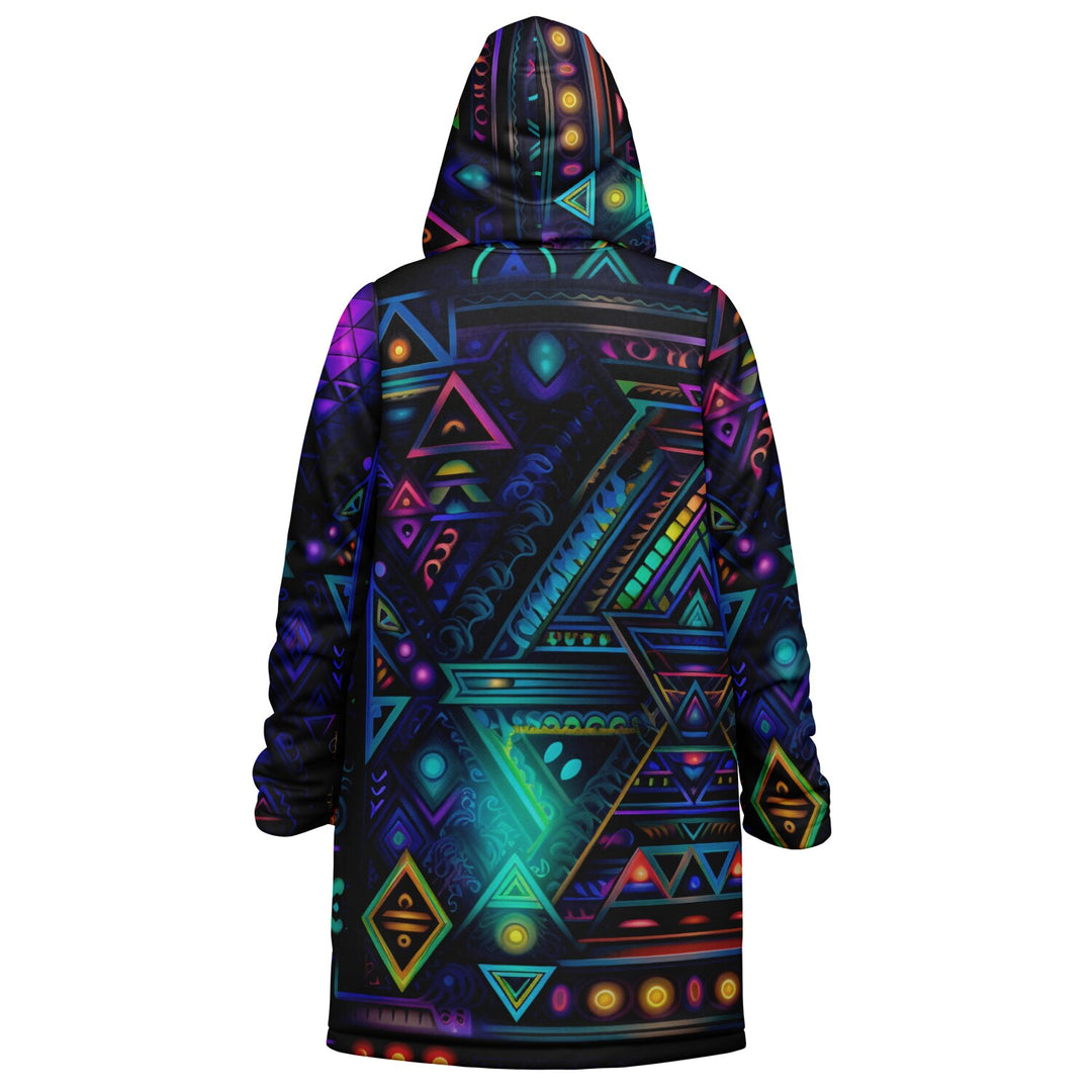 CYBER NIGHTS Zipper Cloak - ACIDMATH AI