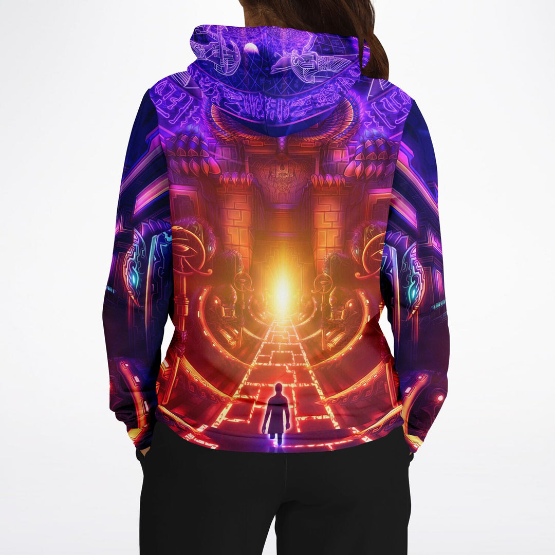 THe key is within Fashion Hoodie - SALVIA DROID