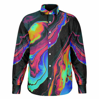 BAT ATTICS Long Sleeve Button Down Shirt - MALA VIDA