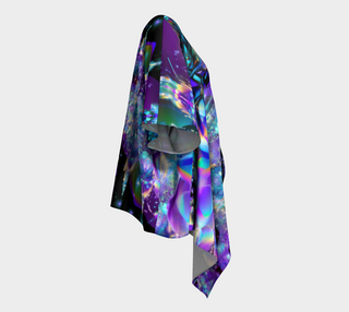 ILLUMINATIONS SILK HABOTAI DRAPED KIMONO