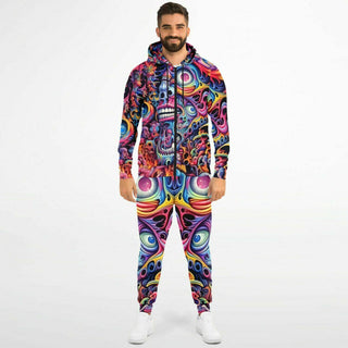FEELING HIGH Fashion Ziphoodie & Jogger - ACIDMATH AI