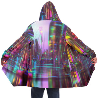 GLASS SHINE Microfleece Cloak