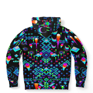 MYSTIC MOVE CYAN Fashion Hoodie - TAS VISUALS