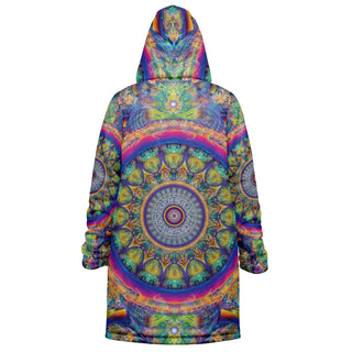 CIRCULAR SPACE Zipper Cloak