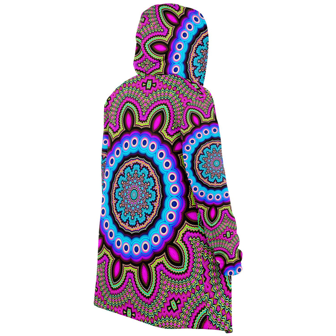 SUNSET Microfleece Cloak - PSYCHEDELIC POUR HOUSE