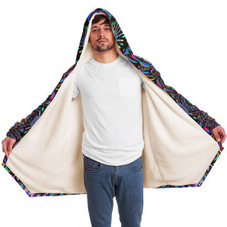 Wookin Wonderful - Imran -Microfleece Cloak - AOP