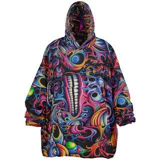 DEEP ACID TRIP Reversible Snug Hoodie