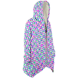 PSY SKULL Microfleece Cloak - AOP | ARTDESIGNWORKS