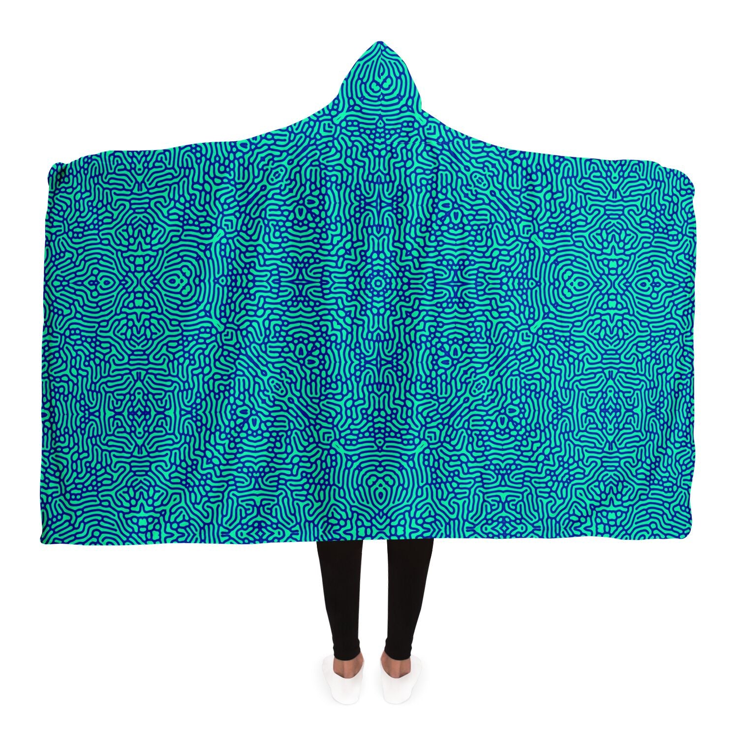 🌊 Sonic Wave Hooded Blankets – ACIDMATH STORE