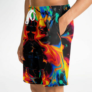 DEPARTURE Athletic Long Shorts - GEOGLYSER