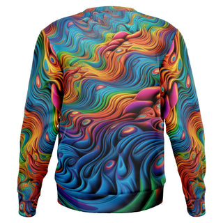TRIPPED ME OUT Fashion Sweatshirt - ACIDMATH AI
