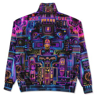 PSYGRID Heavyweight Oversized Quarter Zip Sweatshirt