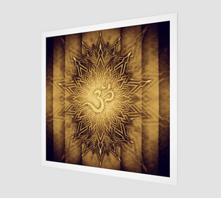 MYSTICAL AUM PRINT