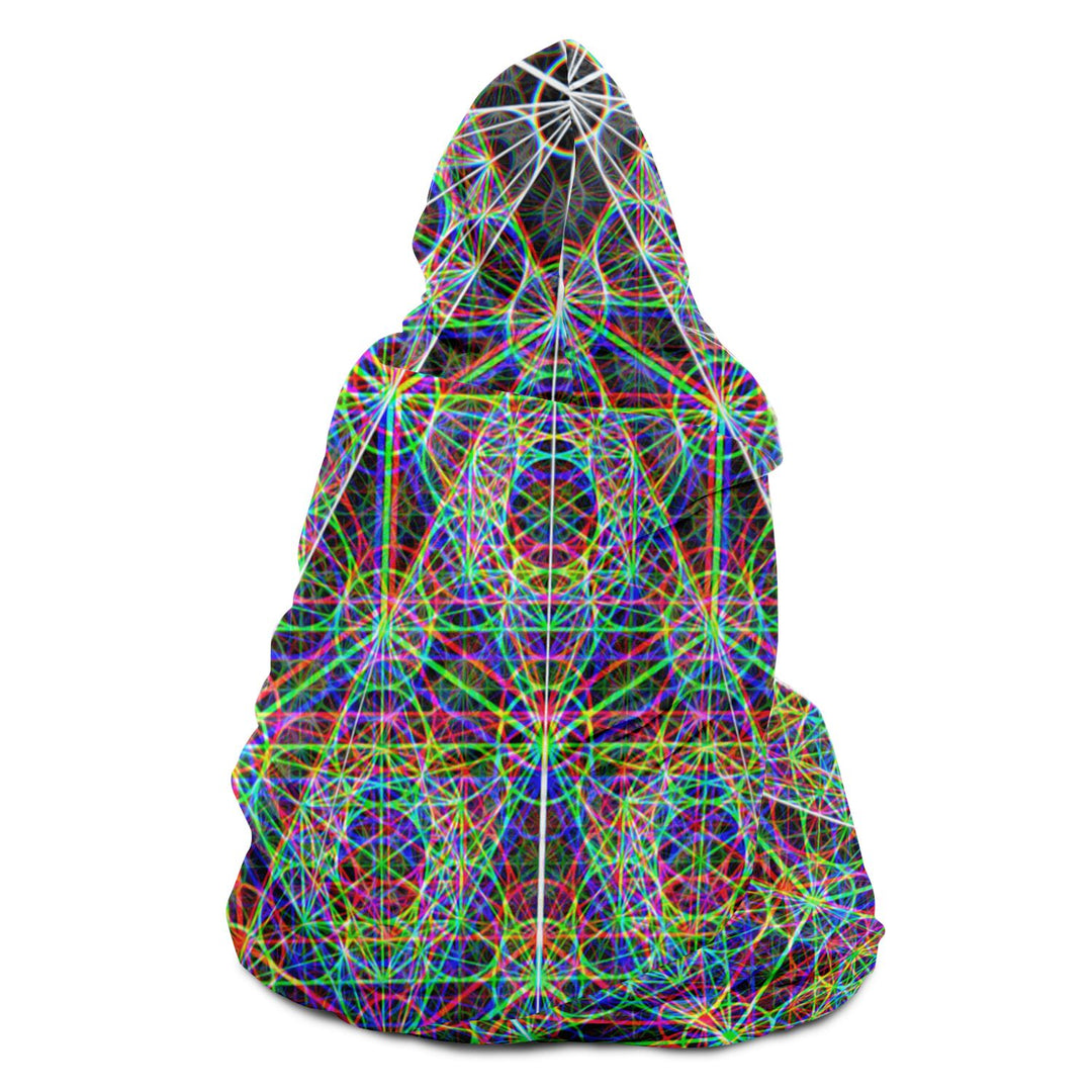 Metatrons Chromatic | Hooded Blanket | PatternNerd