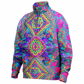 SUNDANCE Heavyweight Oversized Quarter Zip Sweatshirt