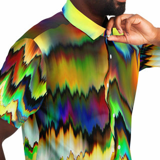 COLORS Short Sleeve Button Down Shirt - Robert Hruska