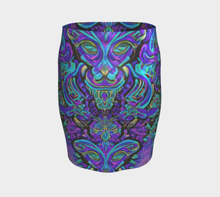MEOWLTING GLItTER FITTED SKIRT