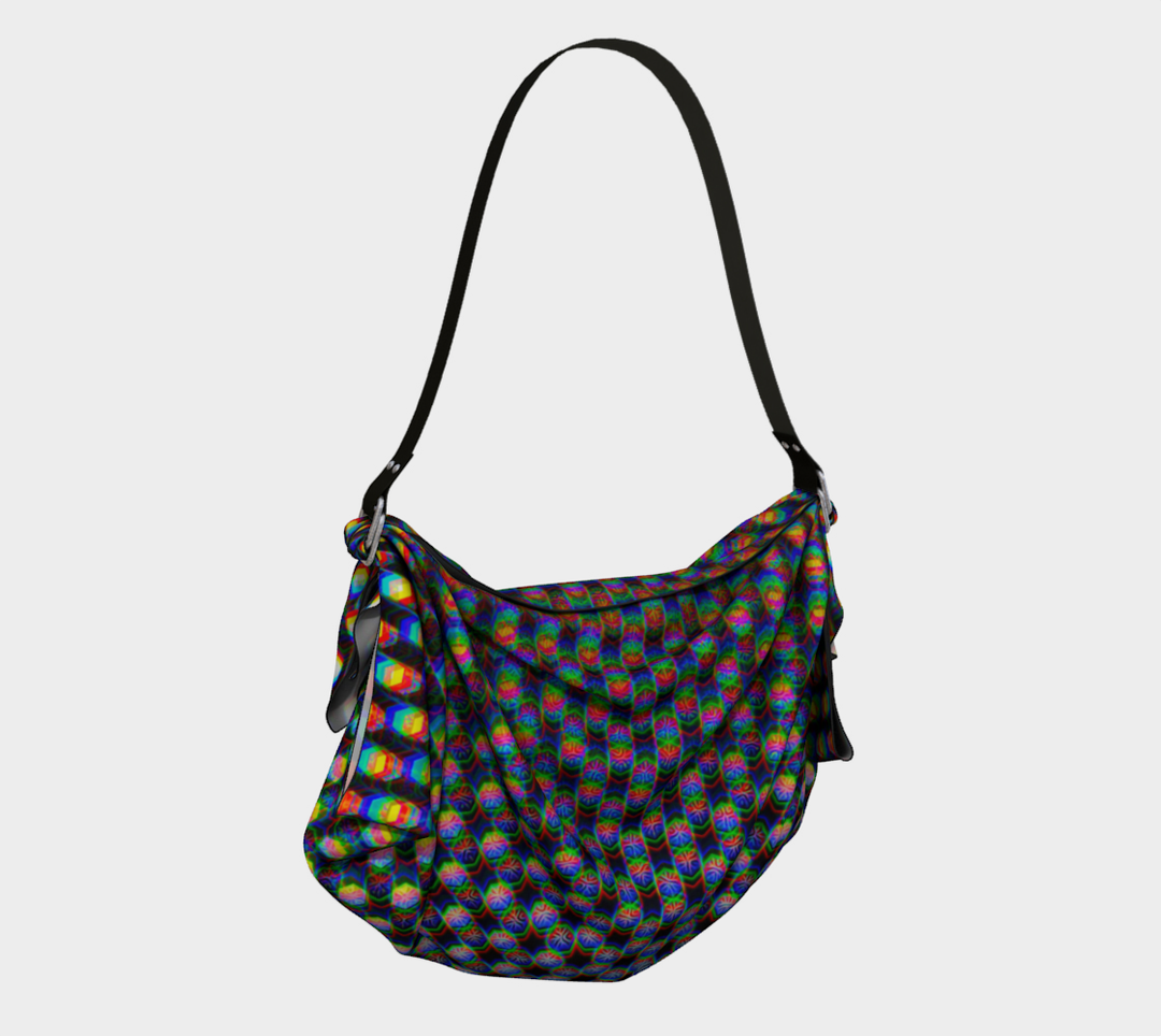 Black Stars & Hexagons | Origami Tote | PatternNerd