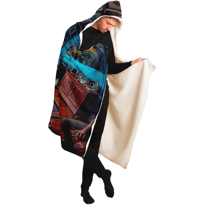 ROOM AND BOARD Hooded Blanket | ACIDMATH AI