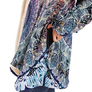 Waiting Bliss Microfleece Cloak - Cameron Gray