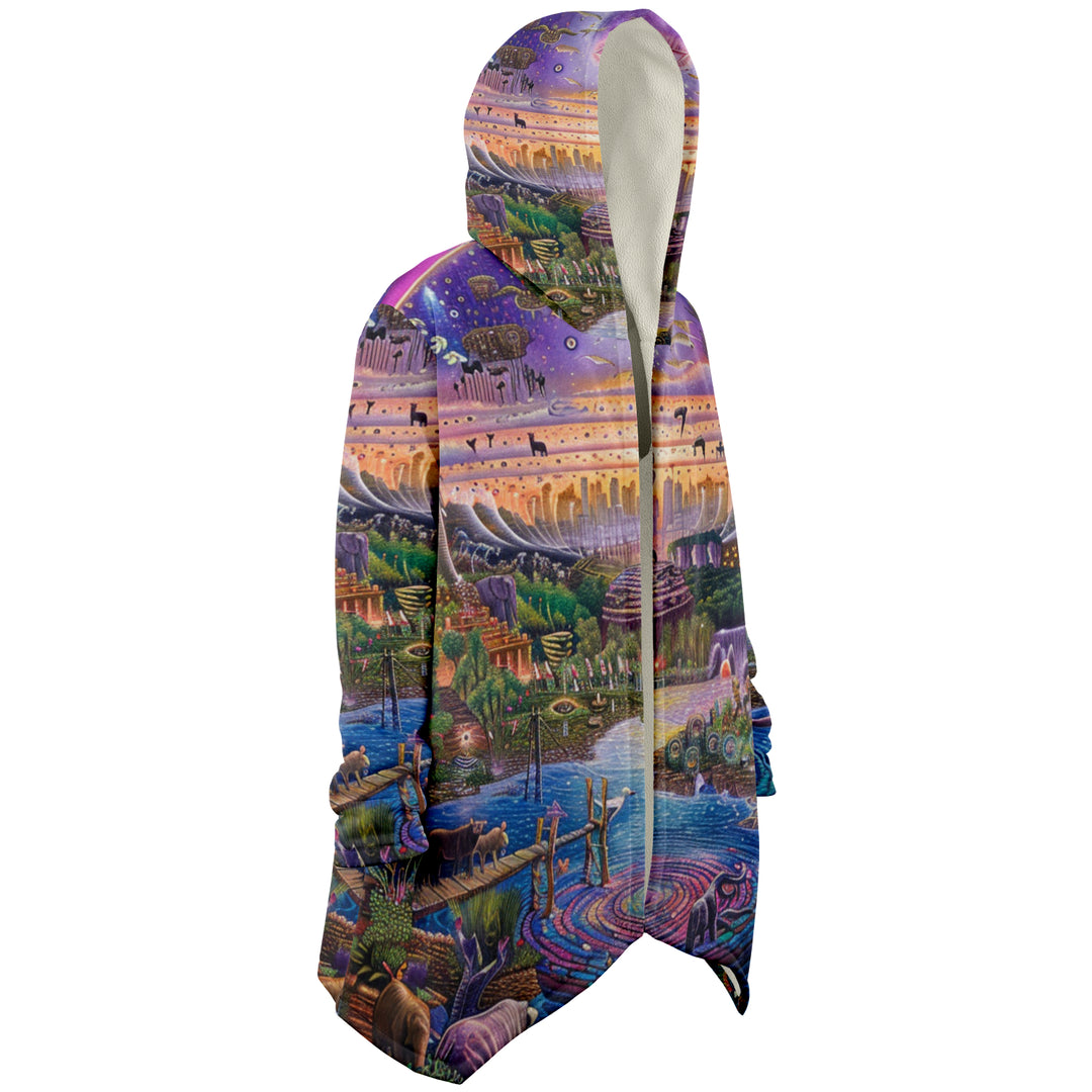 aya vision Microfleece Cloak - Acidmath AI