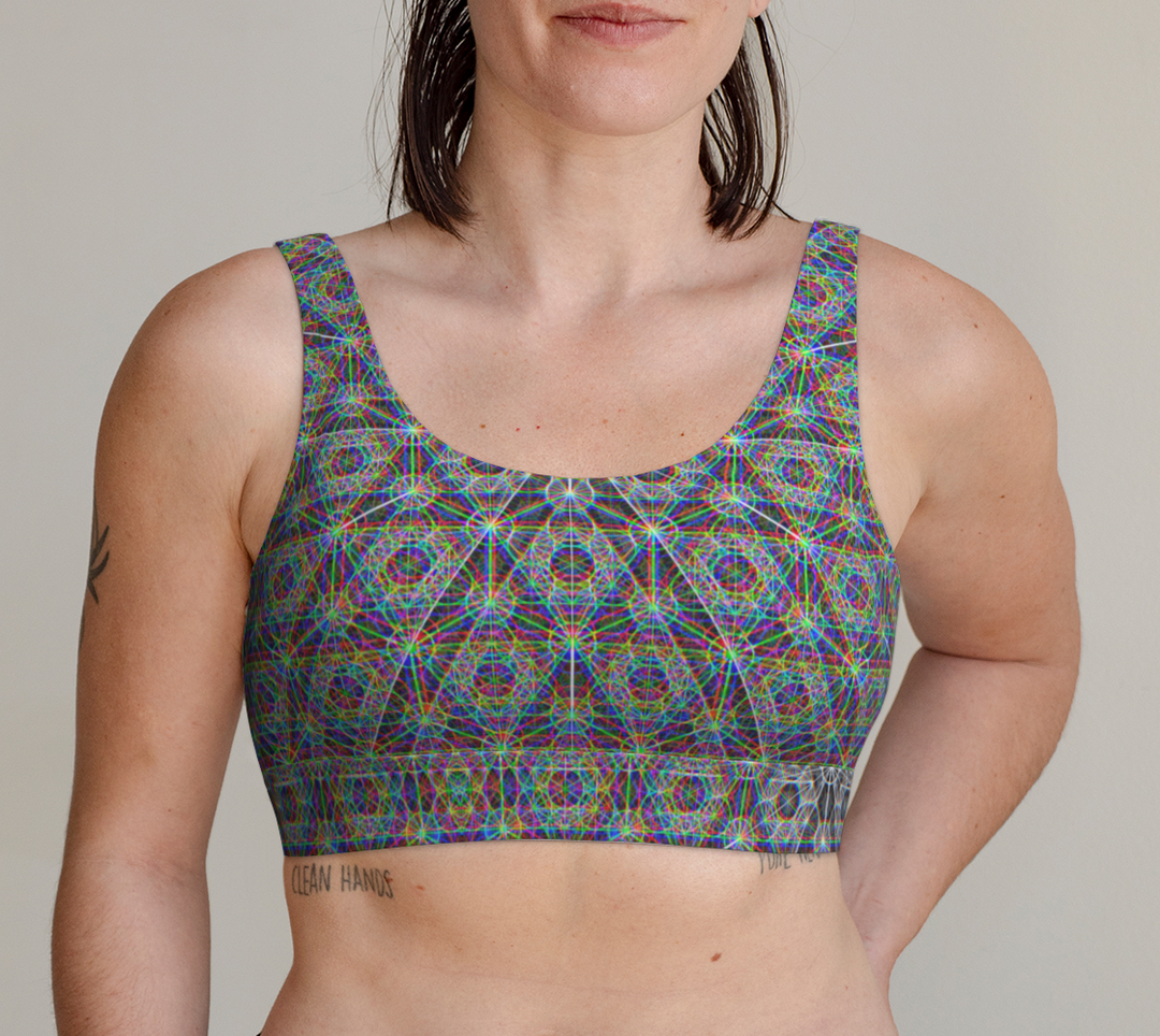 Metatrons Chromatic | Scoop Bralette | PatternNerd