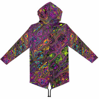 MICRO BUBBLES Fashion Elongated Hoodie -HUBERT S