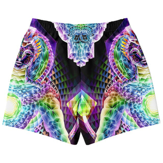 GIFTS OF NATURE Athletic Shorts - SALVIA DROID